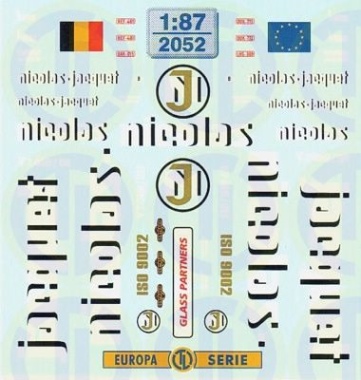 Nicolas Jacquet, Belgien 1:87