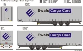Ewals Cargo Care Beschriftungen 1:87