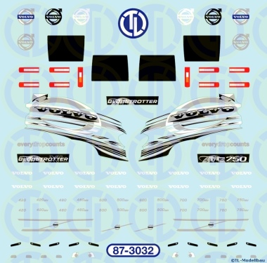 Volvo Fahrerhaus-Dekor 1:87