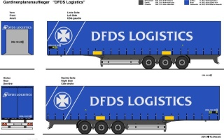 DFDS Logistics 1:87