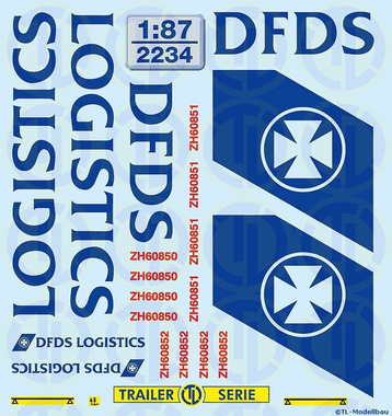 DFDS Logistics 1:87