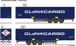 Decals Cargo CLdN 1:87 2233 