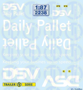 DSV Daily Pallet 1:87