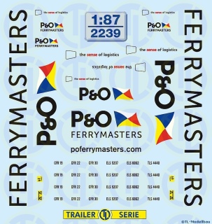 P&O Ferrymasters 1:87