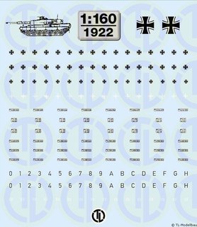 Bundeswehr Beschriftungen 1:160