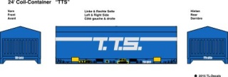 24 ft. Coil Container - T.T.S. 1:87
