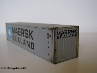 Maersk Sealand Beschriftungen 1:87