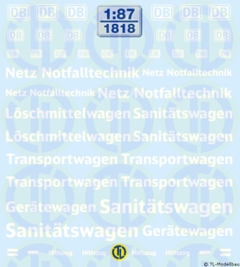 DB Netz Notfalltechnik 1:87