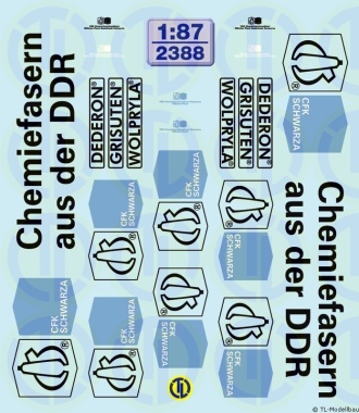 Chemiefasern aus der DDR 1:87