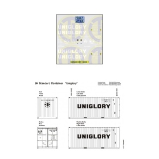 Uniglory Beschriftungen 1:87