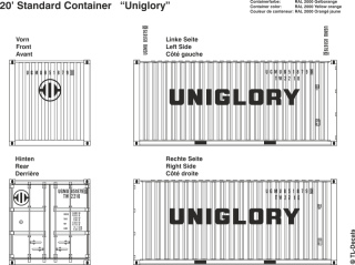 Uniglory Beschriftungen 1:87