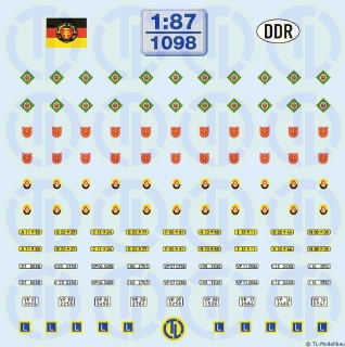 Diverse DDR-Organe 1:87