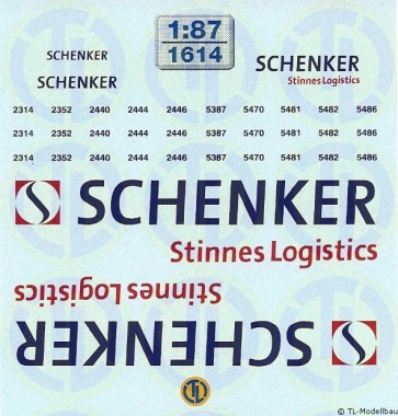 Schenker Stinnes Logistics 1:87