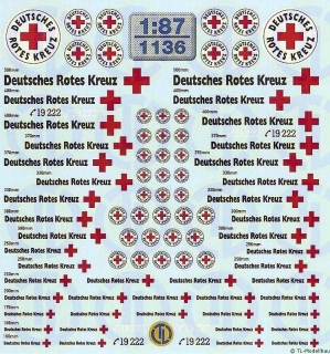 DRK - Deutsches Rotes Kreuz 1:87