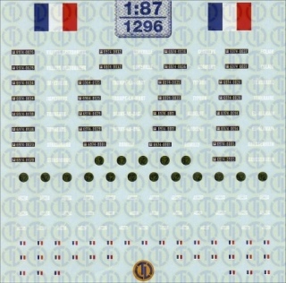 Französische Armee »Leclerc Panzerbataillon« 1:87