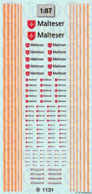 Malteser Decalbogen 1:87
