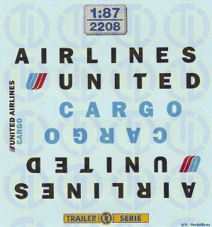 United Airlines Cargo 1:87